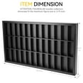 thumbnail image 3 of 36 Grids Wooden Display Frame Case for 1/18 3.75 inch Action Figure GI Jeo Classified Series Figures Toy Collectible Showcase Wall Mounted Organizer Storage, 3 of 6