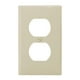 thumbnail image 1 of Placas Para Contacto Dúplex Leviton Marfil Plástico 10 Pieza, 1 of 3