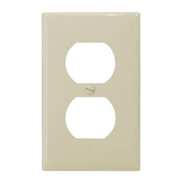 Placas Para Contacto Dúplex Leviton Marfil Plástico 10 Pieza