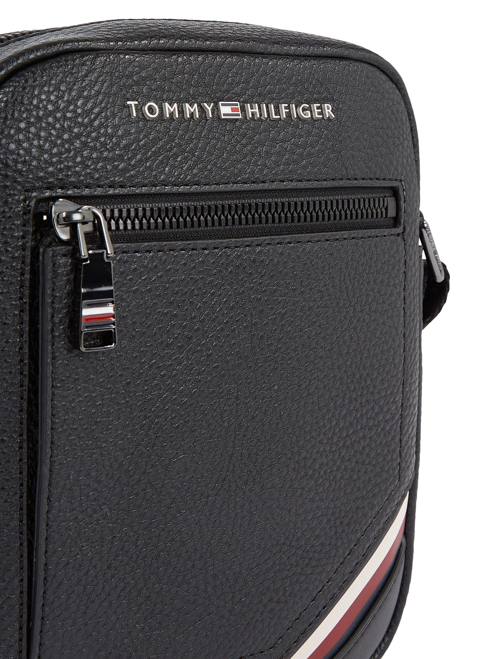 Black Reporter Bag, Mini Central Tommy Hilfiger