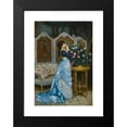 thumbnail image 2 of Auguste Toulmouche 14x18 Black Modern Framed Museum Art Print Titled - Day Dreaming (1881), 2 of 5