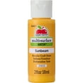 thumbnail image 3 of (2 pack) Apple Barrel Multi-Surface Acrylic Craft Paint, Satin Finish, Sunbeam, 2 fl oz, 3 of 13