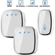 thumbnail image 2 of Wireless Doorbell, 300m Range, 36 Ring Tones, 4 Volume Levels, 1 Transmitter & 2 Receivers, Waterproof Wireless Doorbell Set for Inside and Outside, 2 of 5