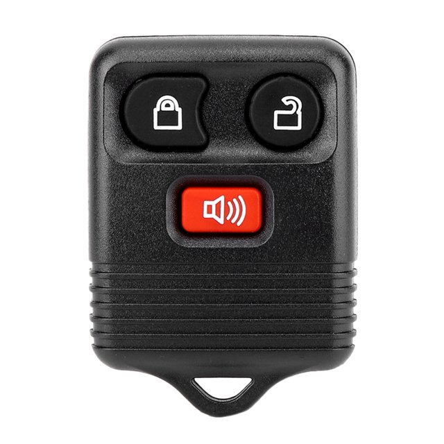 Llave De Encendido De Cabeza Remota Llavero Llave De Coche Con Control Remoto Llave De Coche Llave De Encendido Remoto Sin Cortar De 3 Botones Para Ford 1999 2000 2001 2002 2003 ANGGREK Otros