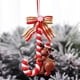 thumbnail image 3 of Adornos navideños con colgante de ciervo, colgante de árbol de Navidad, regalo para amigos y familiares, rojo, blanco, marrón, 1 Uds., 3 of 5