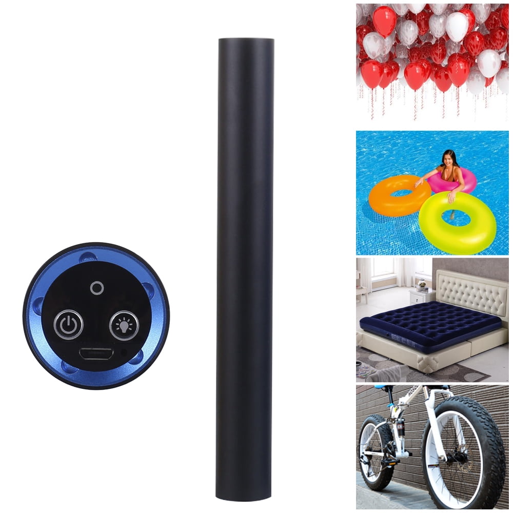 Details about   Inflatable Pump Mini Air Compressor with LED Light Tyre Inflator 12V Bicycle Car 
