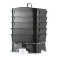 thumbnail image 4 of KFFKFF 5-Tray Worm Composter 44 QT/50 L Worm Compost Bin Indoor and Outdoor, 4 of 8