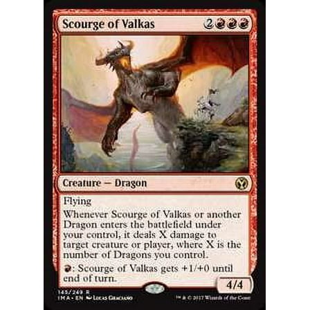 MtG Iconic Masters Rare Scourge of Valkas #145