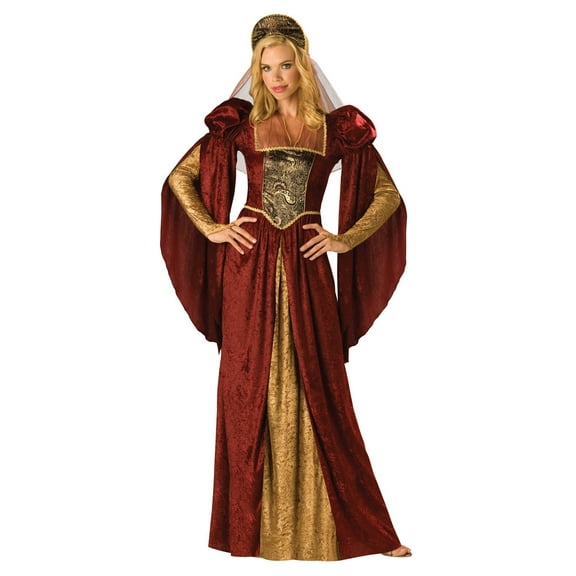 Renaissance Maiden Costume for Adults, Womens Size Small 4-6, by InCharacter Costumes