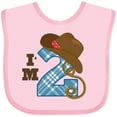 thumbnail image 3 of Inktastic 2nd Birthday Cowboy I'm 2 Two Year Old Boys or Girls Baby Bib, 3 of 4