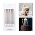 thumbnail image 4 of veasfak 6x Birthday Candle Tall Cake Toppers Thin Wedding Decoration Photo Prop, 4 of 9