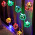 thumbnail image 3 of Neinkie String Lamp Shatterproof Energy-saving Non-Glaring Wide Application Warmly Light Romantic Atmosphere Plastic Indoor Outdoor LED Night Lamp String Light Party Supplies, 3 of 9