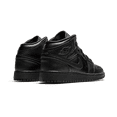 thumbnail image 3 of JORDAN GRADE SCHOOL Air Jordan 1 Mid GS "Triple Black" 554725 091 554725 091 from Stadium Goods, 3 of 8