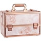 thumbnail image 1 of Estuche de maquillaje Joligrace Professional con separadores en oro rosa, 1 of 7