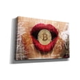 thumbnail image 2 of Epic Graffiti 'I Love Bitcoin 4' by Irena Orlov Giclee Canvas Wall Art, 60"x40", 2 of 8