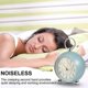 thumbnail image 3 of Silent bedside clock non-ticking desk clock analog alarm clock bedroom retro alarm clock simple loud retro alarm clock, ice blue with bright display, 3 of 5