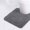 Dark Gray, variant on Tripumer U-Shaped Toilet Shaggy Bathroom Contour Rug 20 x 20 inch U Shape Toilet Mat Navy Blue