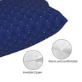 thumbnail image 3 of Fotbe Navy Blue Funda de Almohada Decorativa Estilo Occidental, Lujo en Algodón, Fundas para Almohadas King, Cojín Estampado para Decoración del Hogar-20"x30", 3 of 6