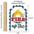 thumbnail image 6 of Big Dot of Happiness Fire Up the Grill - Hanging Vertical Paper Door Banners - Summer BBQ Picnic Party Wall Decoration Kit - Indoor Door Decor, 6 of 7