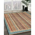 thumbnail image 2 of Ahgly Company Indoor Rectangle Abstract Sand Brown Oriental Area Rugs, 8' x 10', 2 of 6
