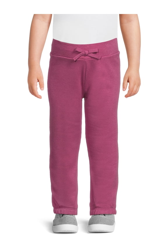 Toddler Girl French Terry Pull On Joggers, Sizes 12M-5T
