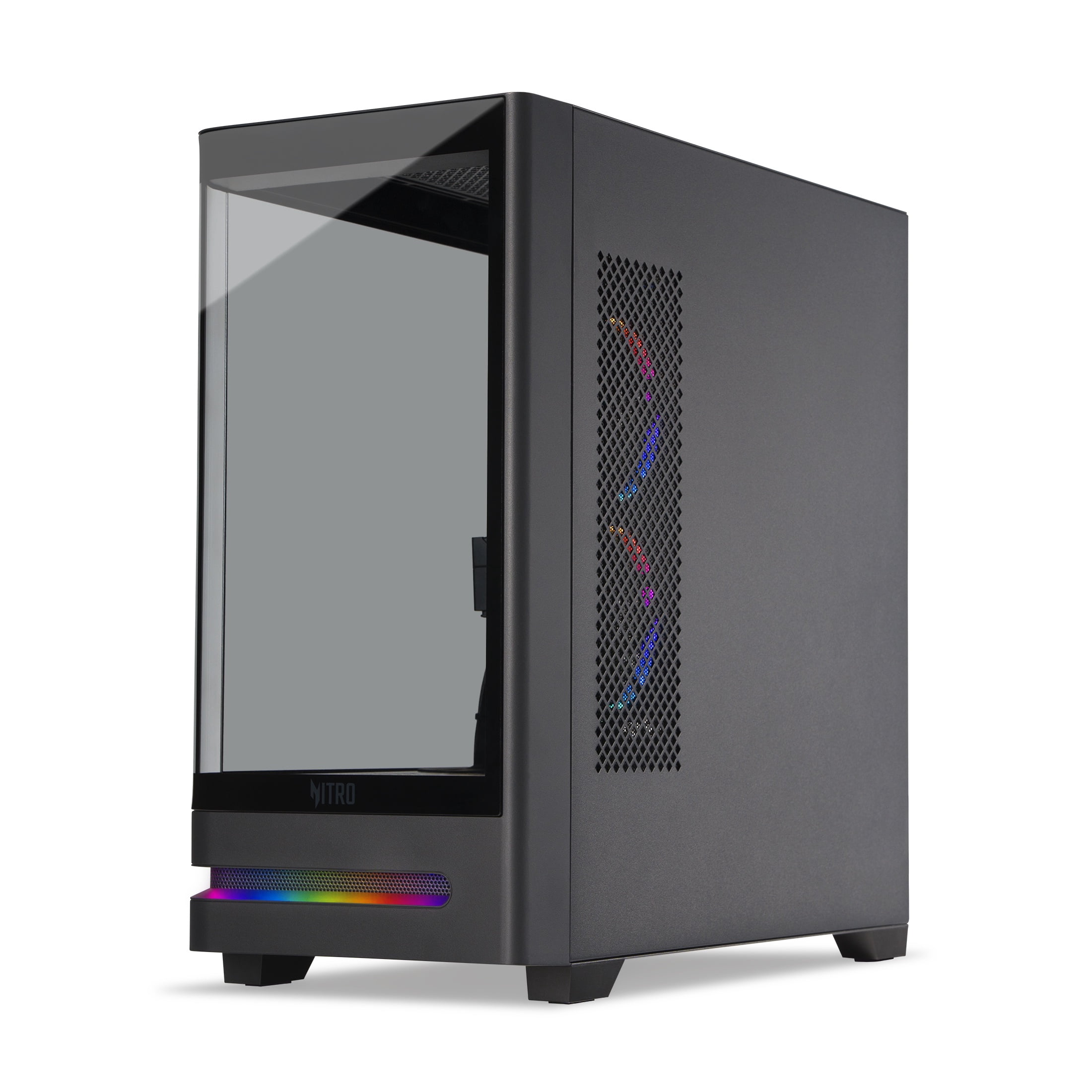 Acer Nitro 85 Gaming Desktop, AMD Ryzen 7 8700F, NVIDIA GeForce RTX 5070 with 988 AI TOPS & 12GB GDDR7 Video Memory, 16GB DDR5 RAM, 1TB PCIe 4.0 NVMe SSD, N85-100-UW35, Black, New