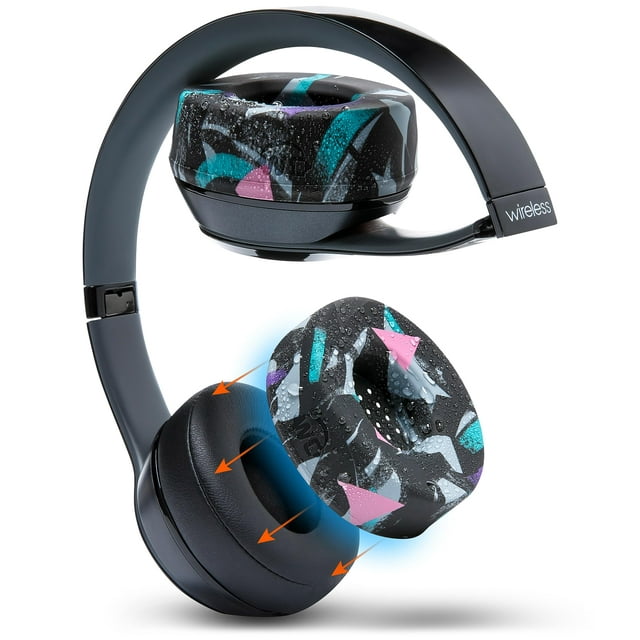 Fundas para auriculares Sweat, WC, SweatZ, Beats Solo, color negro