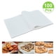 thumbnail image 4 of Matsuzay 30x40cm 100 Uds hoja antiadherente para galletas papel pergamino hojas para hornear papel de línea papel de aceite mantequilla papel Herramientas y accesorios para hornear blanco, 4 of 6