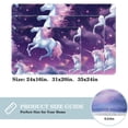 thumbnail image 2 of Unicorn Polyester Non-Slip Machine Washable Outdoor Carpet Door Mat - Door Rug - Door Rugs, 2 of 6