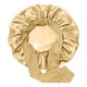 thumbnail image 1 of Women Silk Satin Nightcap Con para La Belleza Y Diadema Cuidado Del Cur (oro), 1 of 5