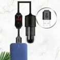 thumbnail image 2 of WEISIPU 10W USB Powered Mini Fish Tank Heater Thermostat Adjustable Submersible Aquarium Heater LED Heating Rod, 2 of 7