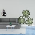 thumbnail image 2 of Estatua De Cámara De Resina Tropical, Modelo De Hojas De Palma, Adorno De Madera, Arte De Pared Creativo De Jungla, Accesorio Decorativo Para Gabinetes, Bar, Familia, 2 of 8