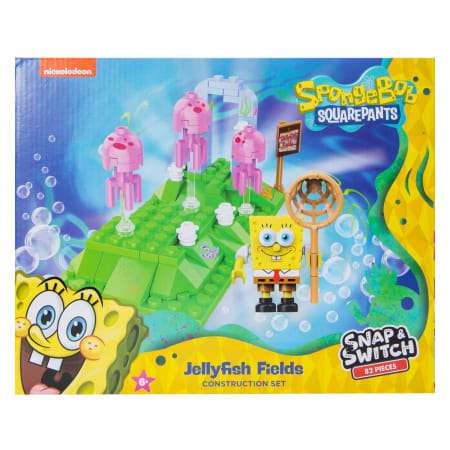Spongebob Squarepants Snap & Switch Jellyfish Fields Construction Set