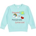 thumbnail image 2 of Inktastic Someone in Pennsylvania Loves Me Toddler Sweatshirt, 2 of 4