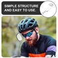 thumbnail image 3 of OUNONA Bicycle Rearview Mirror 1Pcs with Flat Shape for Mountain Biking, 3 of 8