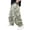 C114/Green, variant on XIYON Boy's Cargo Pants Casual Straight Leg Wide Loose Fit Trousers For Kids And Teenagers Comfortable Athletic Playwear Streetwear 4-5 Years