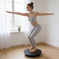 thumbnail image 6 of YYDENG 36cm 360 Degree Rotating Wobble Balance Board Non Slip Massage Surface Portable Core Trainer Stability Disc For Home Gym Yoga Physical Therapy Coordination Muscle Strength Training, 6 of 7