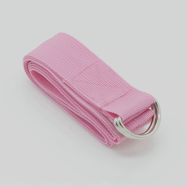 IDEANATEGRATE 1Ud Yoga Elastic Band Rosa Para Ejercicio Portátil Con Antideslizante Y Duradero En Poliéster