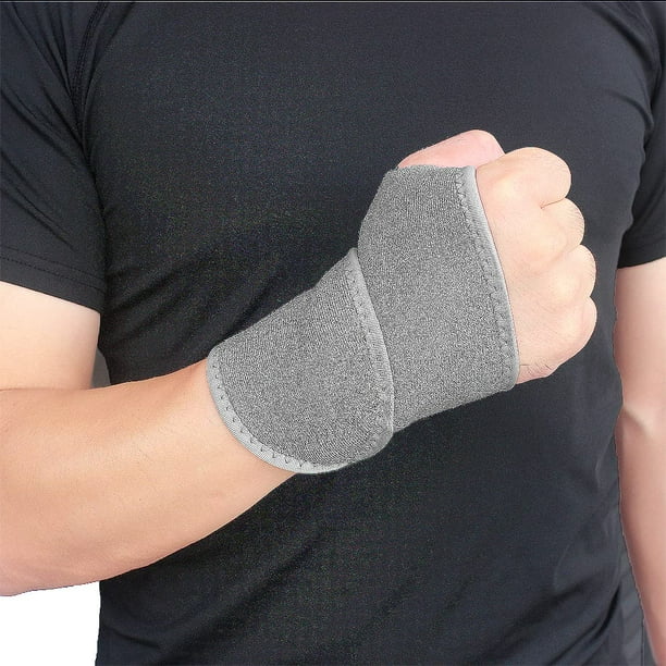 Buy 2 Pack Wrist Support Brace/Carpal Tunnel/Wrist Brace/Hand Support,  Adjustable Wrist Support for Arthritis and Tendinitis, Joint Pain Relief  (Black) Online at Low Prices in India 
