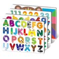 thumbnail image 4 of facefd 4Pack Refrigerator Magnetic Stickers Colourful Fridge Letters Number Clock Tangram Toys for Preschool Educational Kids, 4 of 6