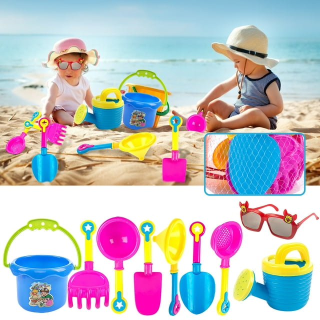 TOY Life Juguetes de arena para niños Moldes de arena 9 Juguetes de playa Incluye playa Wmkox8yii shdjk3672