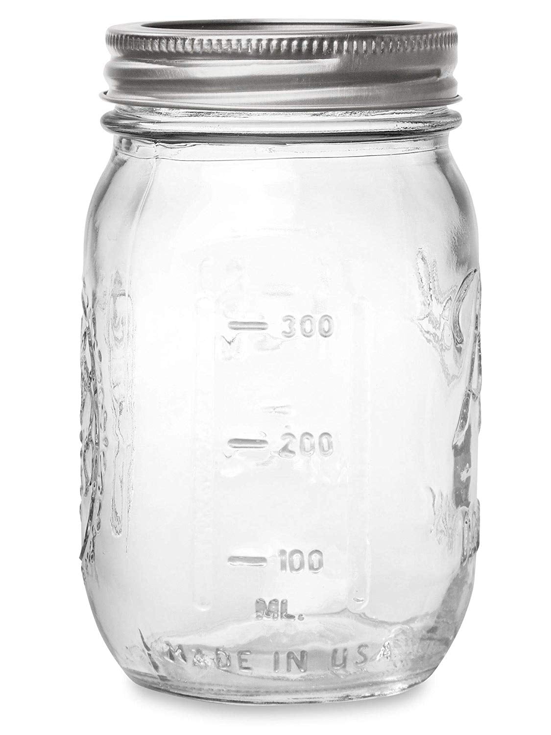 Ball Jar 2 Pack Pack Of 2 Clear Set of 2 389579 Pint Regular Mouth Mason