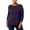 Purple Dynasty, variant on Karen Scott Womens Plus Pointelle Heathered Pullover Sweater
