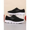 thumbnail image 4 of Unisex Wide Width Walking Shoes with Adjustable Closure – Anti-slip Comfort Sneakers Air Cushion Sole, Easy Fit for Sensitive Feet, 4 of 8