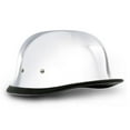 thumbnail image 2 of Daytona Eagle Hawk German Chrome Motorcycle Helmet Riding Sports Sizes, 2 of 7