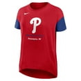 thumbnail image 2 of Women's Nike Red Philadelphia Phillies Flowy T-Shirt, 2 of 3