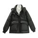 thumbnail image 2 of Puntoco Coat Chaqueta De Algodón De Invierno Para Mujer Con Capucha, Cintura Y Felpa Para Superar La Liquidación Puntoco Puntoco-1, 2 of 4