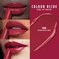 thumbnail image 6 of (2 pack) L'Oréal Paris Colour Riche Reds of Worth Satin Lipstick, 189 Ambitious Red, 6 of 10