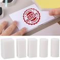 thumbnail image 3 of Rubber  Carving Block Rubber  Rubber  Making Material Handmade Material Diy Rubber  5pcs White  Rubber  Carving Blocks For Handcraft DIY Stamps Making, 3 of 8