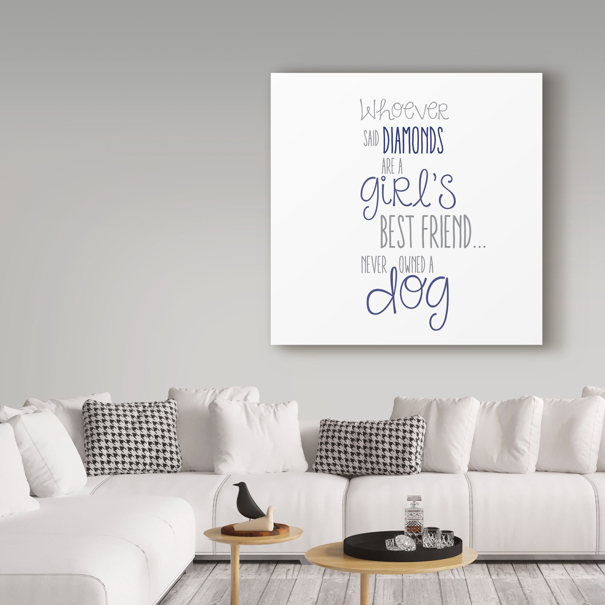 Trademark Fine Art 'Best Friend' Canvas Art by Erin Clark